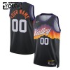 Dres Phoenix Suns Prilagođeni Nike 2025-26 City Edition Crno Swingman - Dječji